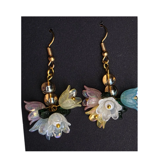Floral Earrings - Multi