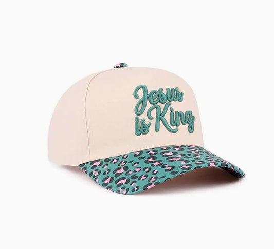 Jesus is King Hat - Cougar