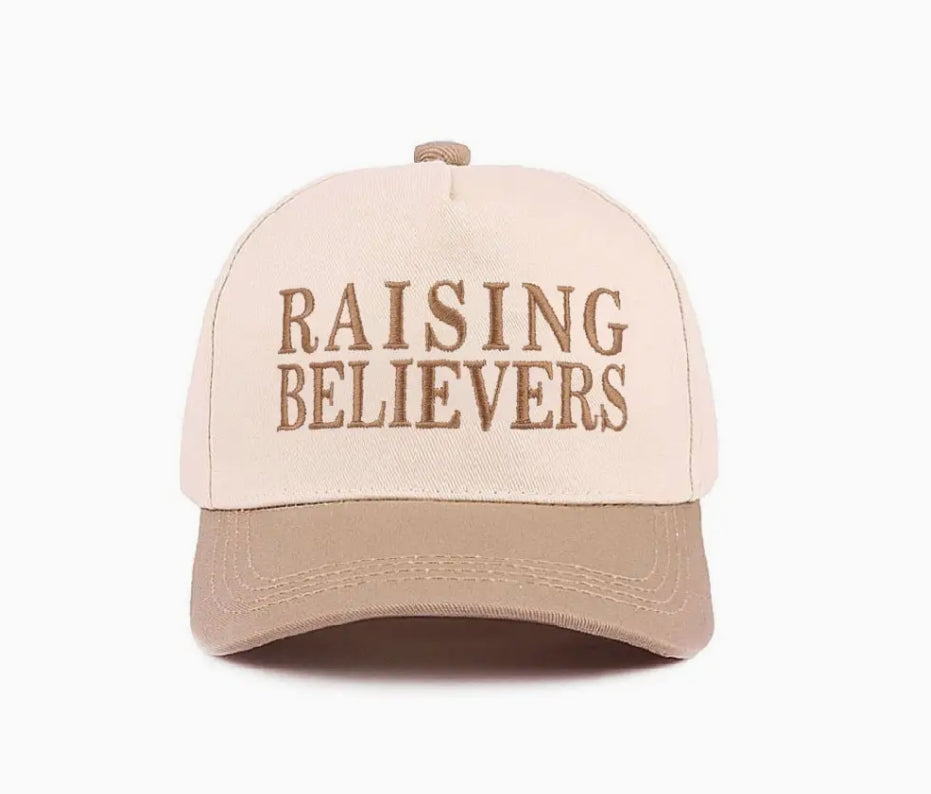 Raising Believers Hat - Light Tan