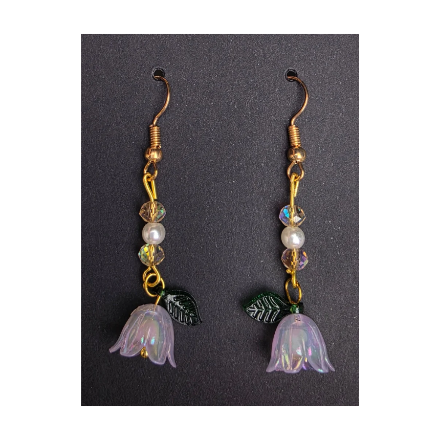 Floral Earrings - Floral Drop